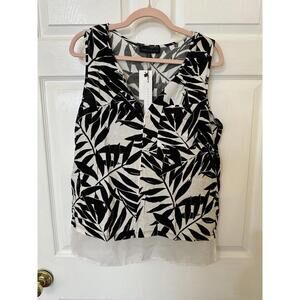 Sanctuary Women's Sleeveless Blouse Tank Top Size XL NWT